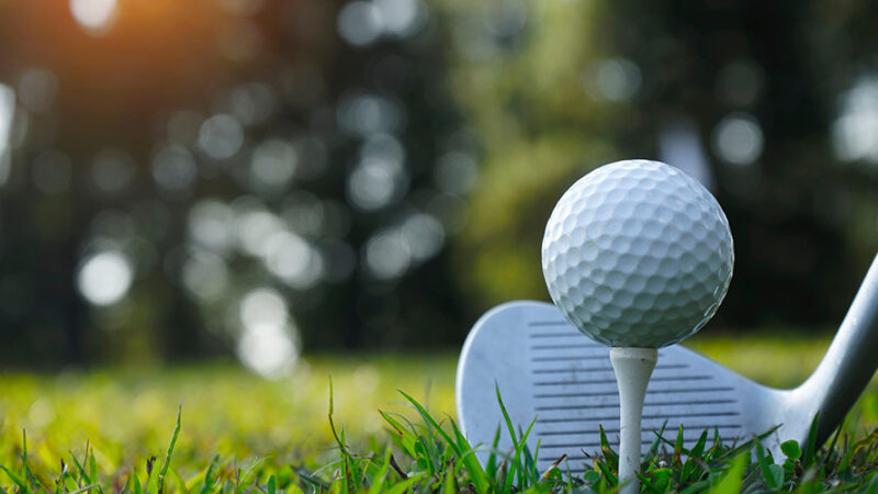 Prova på golf